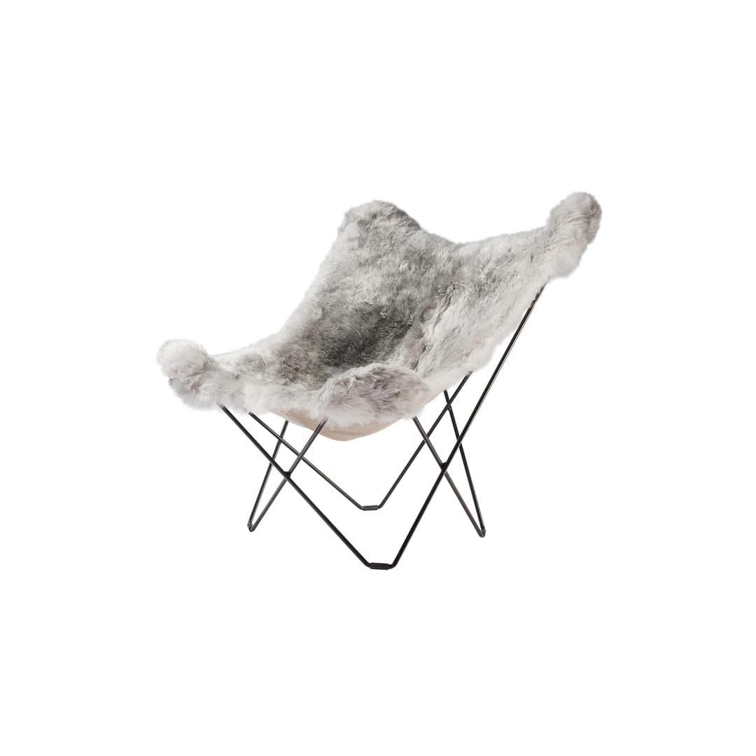 Cuero Fladdermusen Shorn Grey