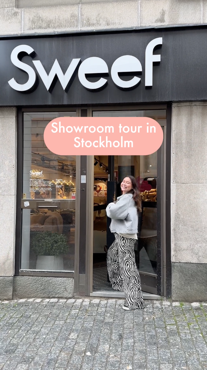 Showroom tour Stockholm