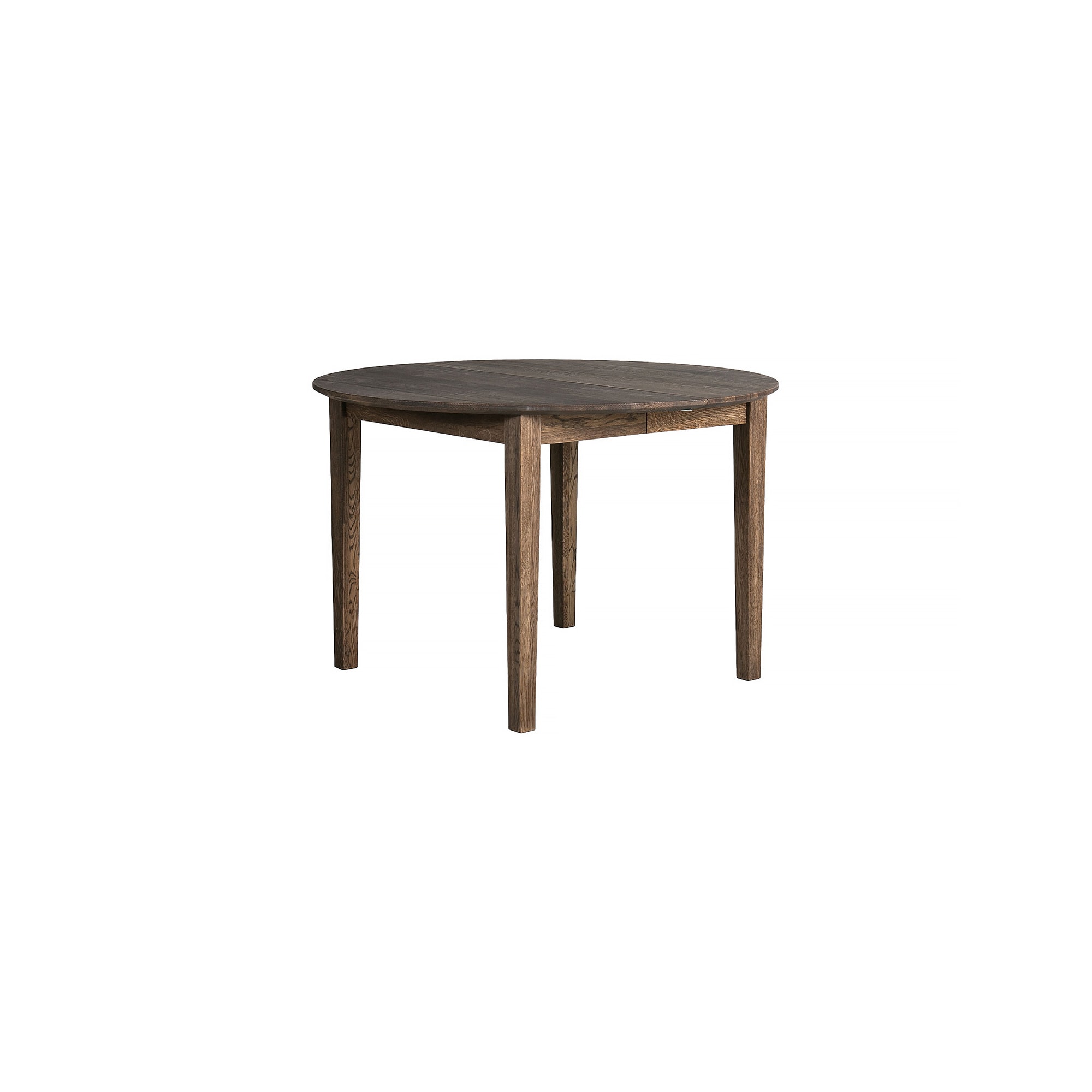 Runt 115cm - Rökt ek