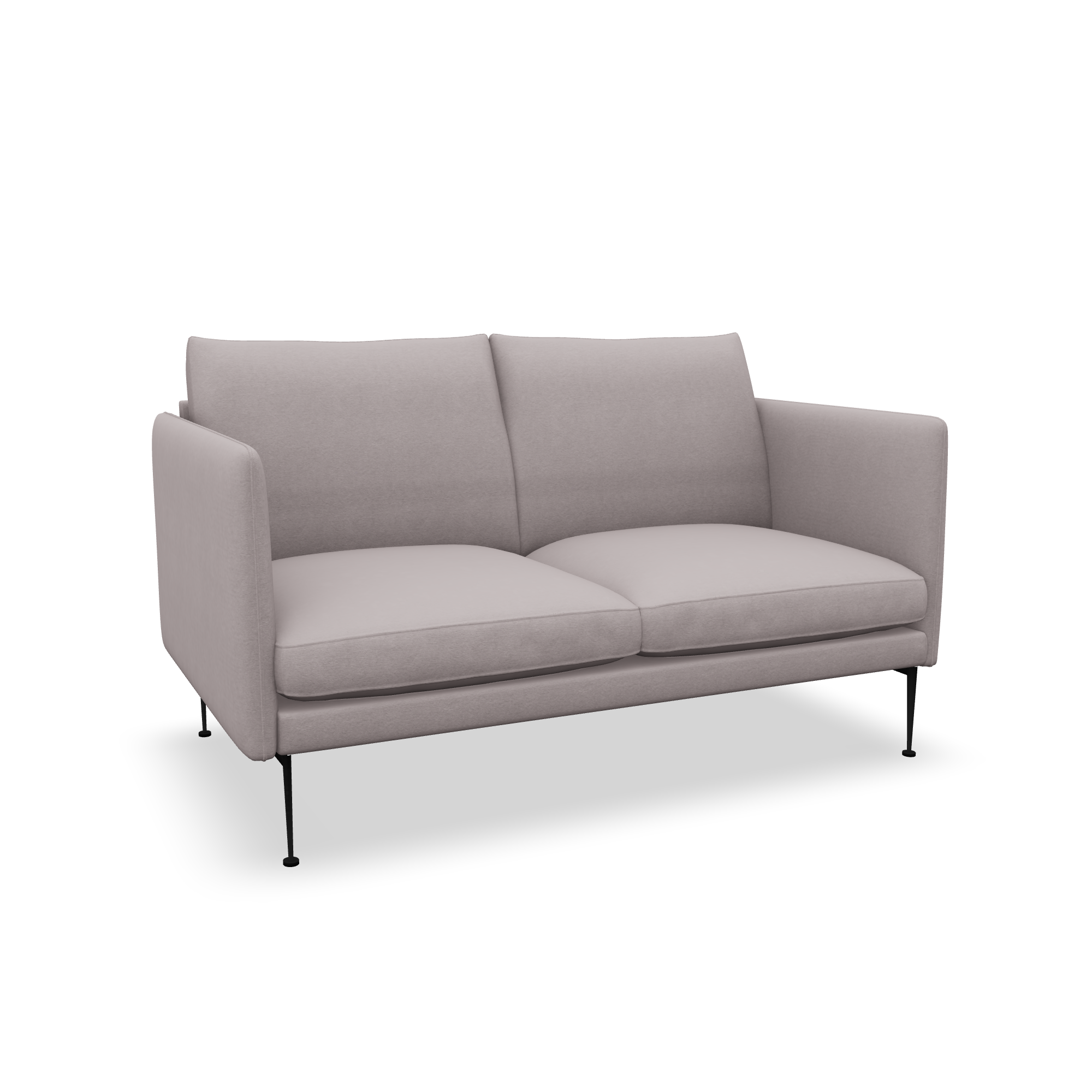 Sweef soffa 2-sits Flamingon i 100% hampa.  