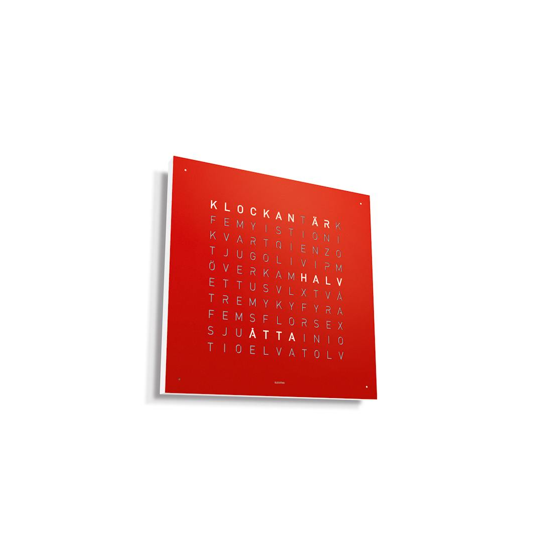 Qlocktwo Classic Red Pepper