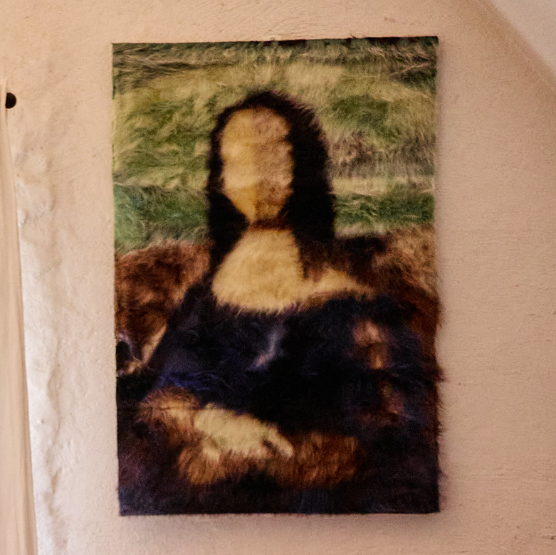 Mona Lisa flufftavla